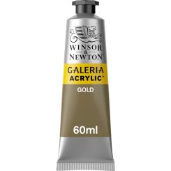 Winsor & Newton צבע אקריליק - Galeria 60 מ"ל מס' גוון: Gold
