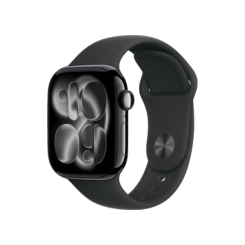 APPLE שעון חכם Apple Watch Series 11 GPS 42mm אלומיניום שחור Jet Black עם רצועת Sport שחורה M/L