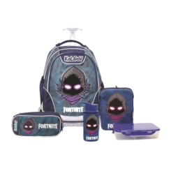 סט נייבי/טורקיז SchoolBag T Fortnite