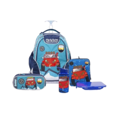 סט נייבי/טורקיז SchoolBag T Jeep