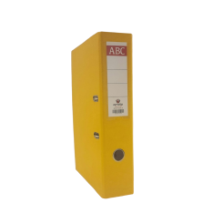 קלסר ‏‏ABC עברית גב ‏‏8 צהוב