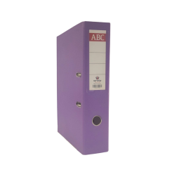 קלסר ‏‏ABC עברית גב ‏‏8 סגול