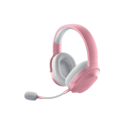 אוזניות אלחוטיות ורודות עם דונגל RAZER BARRACUDA PINK