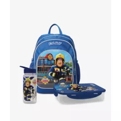 כחול Fireman מארז סט תיק נועם