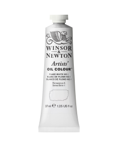 Winsor & Newton צבע שמן ארטיסט 37 מ"ל Flake White Hue מספר גוון:W0242 סריה 1
