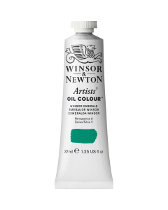 Winsor & Newton צבע שמן ארטיסט 37 מ"ל Winsor Emerald מספר גוון:W0708 סריה 2