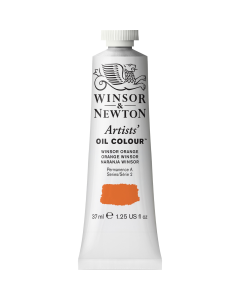 Winsor & Newton צבע שמן ארטיסט 37 מ"ל Winsor Orange מספר גוון:W0724 סריה 2