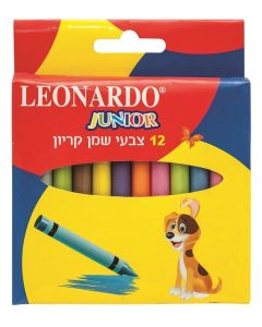 סט 12 צבעים קריון דק לאונרדו