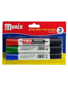 טוש ללוח מחיק דו"צ X3  22439