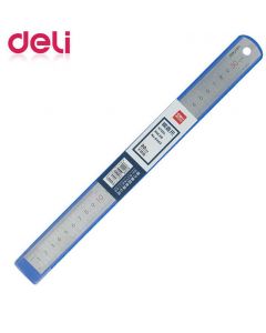 סרגל פלדה איכותי 30 ס"מ deli 8463