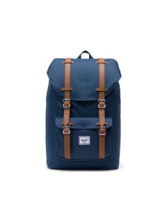 תיק גב LE AMERICA MID-VOLUME NAVY/TAN SYNTHETIC LEATHER COLOR HERSCHEL