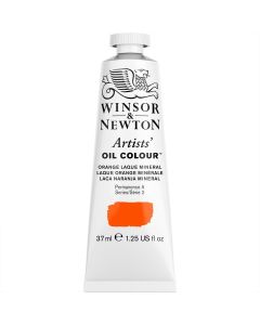 Winsor & Newton צבע שמן ארטיסט 37 מ"ל Orange Laque Mineral מספר גוון:W0416 סריה 2