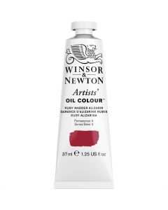 Winsor & Newton צבע שמן ארטיסט 37 מ"ל Ruby Madder Alizarin מספר גוון:W0411 סריה 3