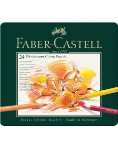 Faber Castell סט 24 עפרונות Polychromos