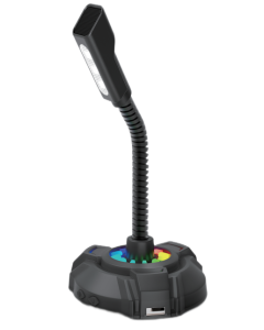מיקרופון שולחני חיבור 3.5 מ"מ + HP USB