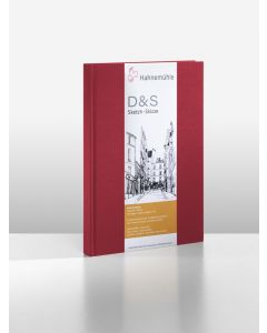 HAHNEMUHLE  D&S מחברת סקיצות A5 אופקי לרישום 140 גרם