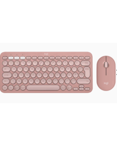 סט מקלדת ועכבר אלחוטי Pebble 2 Combo ROSE-US INT'L-2.4