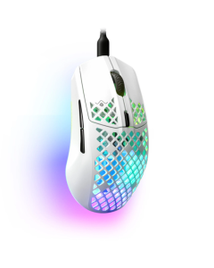 עכבר STEELSERIES AEROX 3 WHT