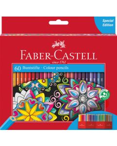 Faber Castell סט 60 עפרונות צבעוניים