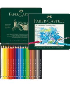 Faber Castell סט 24 עפרונות מים Albrecht Durer קופסת מתכת