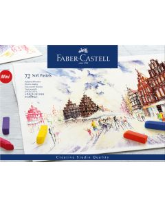 Faber Castell פסטל רך - סט 72 יח קצר