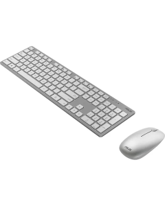 סט מקלדת ועכבר אלחוטי לבן ASUS W5000