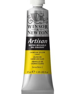 Winsor & Newton צבע שמן - Artisan סריה 2 37 מ"ל שם גוון: Cadmium Yellow Light מס גוון: W0113
