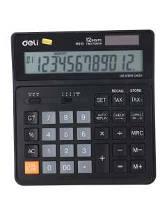 מחשבון גדול deli EM01020 TAX