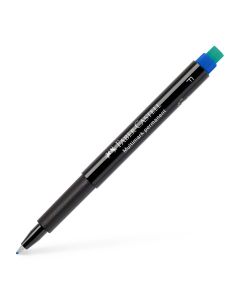 Faber Castell טוש סימון פרמננט Multimark F כחול