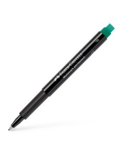 Faber Castell טוש סימון פרמננט Multimark F ירוק