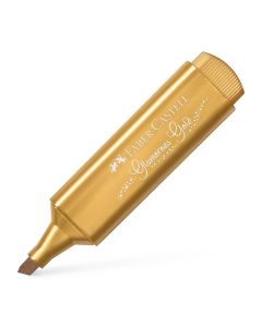 Faber Castell - טוש הדגשה Textliner מטאלי גוון: Metallic Gold