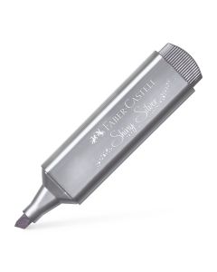 Faber Castell - טוש הדגשה Textliner מטאלי גוון: Metallic Silver