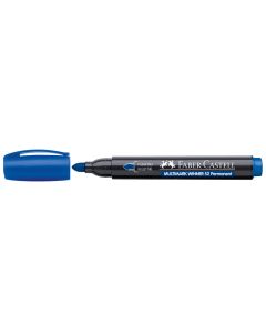 Faber Castell טוש פרמננט ראש עגול כחול Multimark Winner 52
