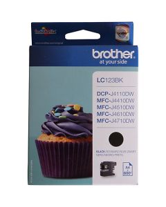 ראש דיו שחור BROTHER LC123BK