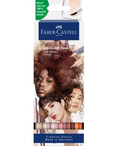 Faber Castell סט 6 טושי מים A.D דו-צדדיים גוון: portrait
