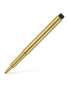 Faber Castell טוש מטאלי זהב Pitt artist pen pen