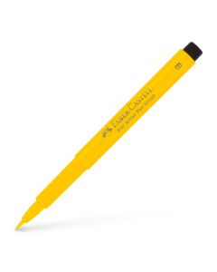 Faber Castell טוש-מכחול - Pitt artist pen B שם גוון: Cadmium Yellow מס גוון: 107