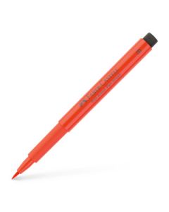 Faber Castell טוש-מכחול - Pitt artist pen B שם גוון: Scarlet Red מס גוון: 118