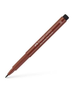 Faber Castell טוש-מכחול - Pitt artist pen B שם גוון: Caput mortuum מס גוון: 169