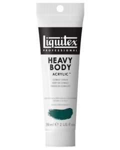 Liquitex צבע אקריליק - Heavy body סריה S?rie 4 59 מ"ל שם גוון: Cobalt Green NY מס' גוון: X0171