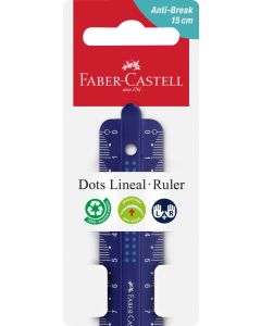 Faber Castell סרגל 15 ס"מ נקודות