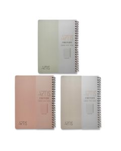 ARTIS מחברת ספירל A4 כריכה קשה