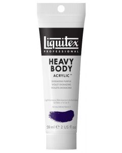 Liquitex צבע אקריליק - Heavy body סריה S?rie 2 59 מ"ל שם גוון: Dioxazine Purple מס גוון: X0186