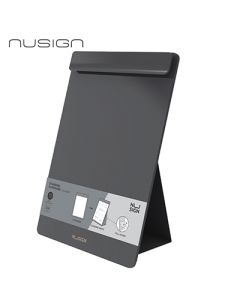 לוח מהנדס עומד שחור deli nusign ENS503