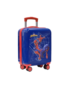 מזוודה טרולי "18 כחול Turbo Spiderman