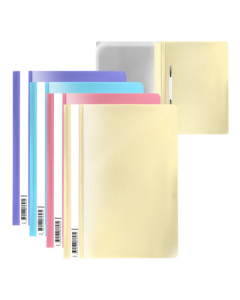 תיק חצי שקוף  מעורב PASTEL