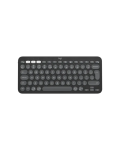 מקלדת אלחוטית  Logitech PEBBLE 2 K380s- GRAPHITE-BT