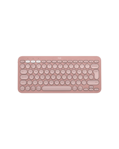 מקלדת אלחוטית  Logitech PEBBLE 2 K380s- ROSE-BT
