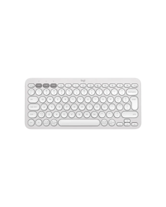 מקלדת אלחוטית  Logitech  PEBBLE 2 K380s- WHITE--BT
