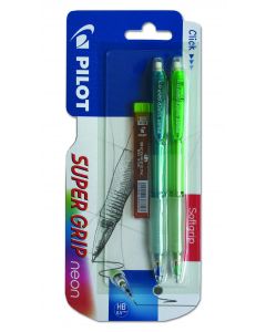 עפרון ורסטיל נאון כחול/ירוק 0.5+עופרת PILOT חב-2